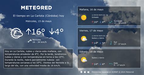 tiempo la carlota cordoba|El Tiempo en La Carlota, Córdoba